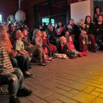 gebanntes Publikum im Scheunensaal