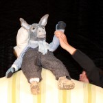 Theater Maskotte: Der Esel